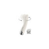 Vibromasseur point G tête rotative blanc USB Spinning g-spot 1 Satisfyer 